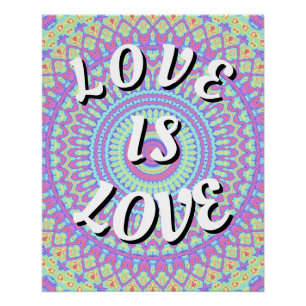 Liefde is Liefde Pride Poster Perfect Poster