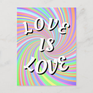 Liefde Is Liefde Pride Postkaart