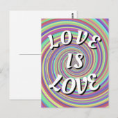 Liefde Is Liefde Pride Postkaart (Voorkant / Achterkant)