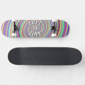Liefde Is Liefde Pride Skateboard (Horizontaal)