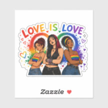 Liefde Is Liefde Pride Sticker