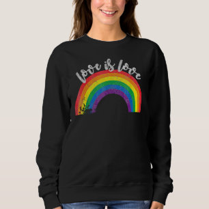 Liefde Is Liefde Regenboog LGBT Gay Lesbische Prid Trui