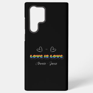 Liefde is Liefde Regenboog LGBTQ Samsung Galaxy Hoesje