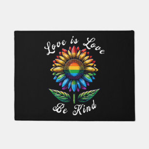 Liefde Is Liefde Regenboog Zonnebloem LGBT+ Gay Le Deurmat
