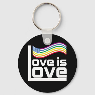 Liefde is liefde sleutelhanger