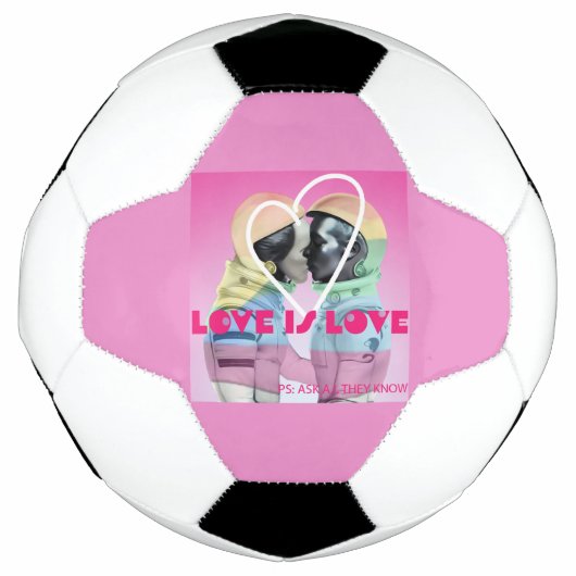 Liefde is liefde. voetbal (Voorkant)