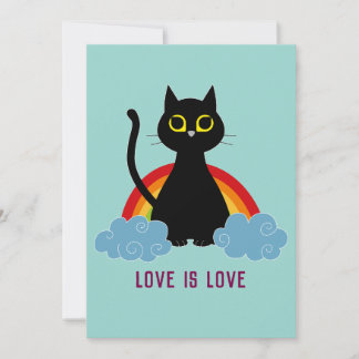 LIEFDE IS LIEFDE WENSKAART FEESTDAGENKAART
