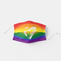 Liefde is Love Heart en Rainbow
