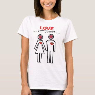 Liefde is makkelijker dan je denkt t-shirt