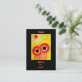 Liefde is net de zon visitekaartje (Staand voorkant)