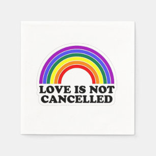 Liefde is niet geannuleerd Regenboog LGBT Pride Ma Servet