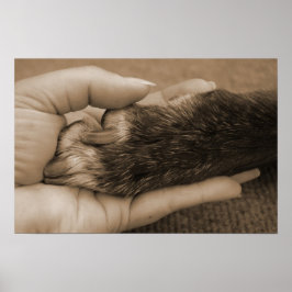 Liefde is onvoorwaardelijk poster