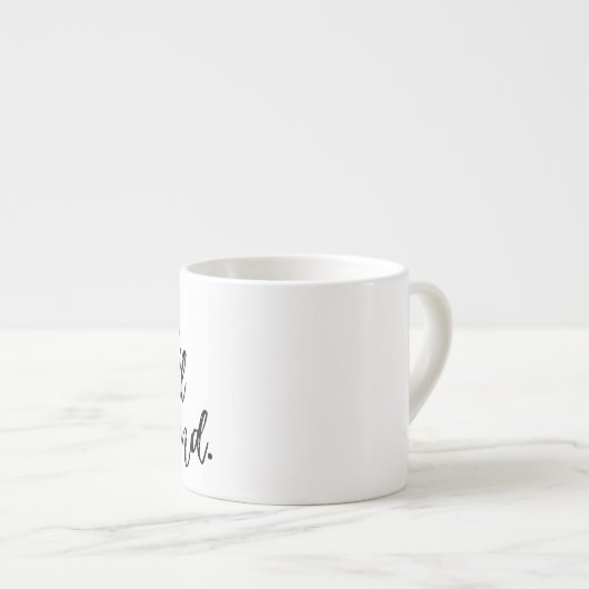 Liefde is overal espresso kop (Voorkant rechts)