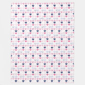 Liefde is overal. fleece deken (Voorkant)