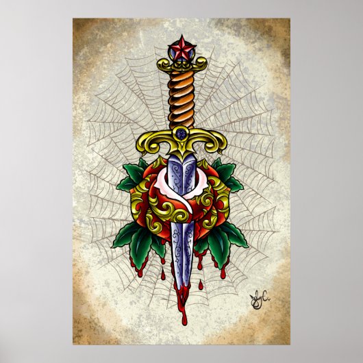 Liefde is pijn poster (Voorkant)