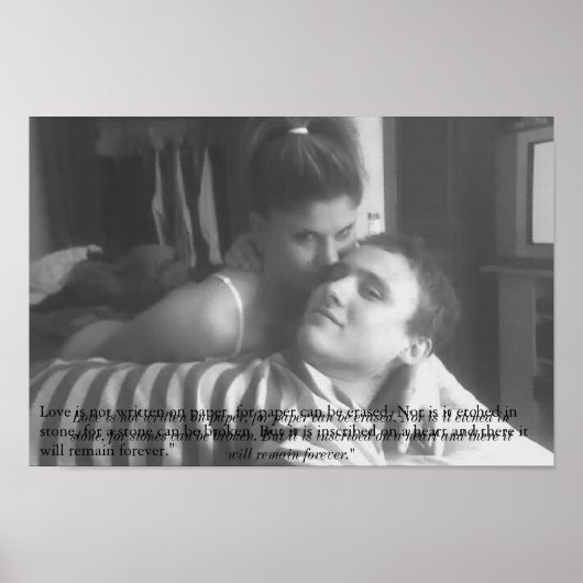 liefde is... poster (Voorkant)
