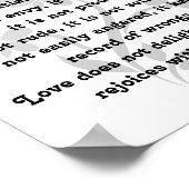 Liefde is... Poster (Hoek)