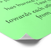 Liefde is... poster (Hoek)