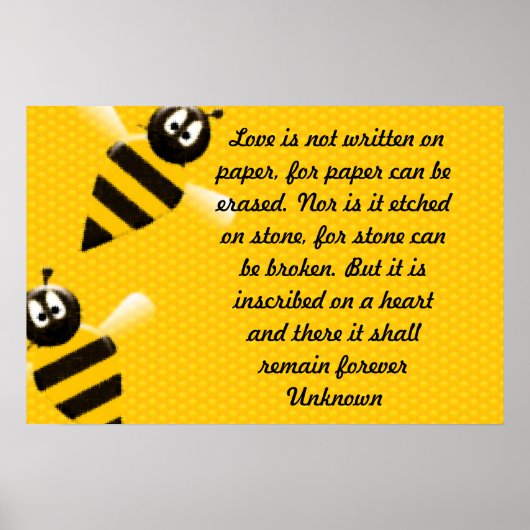 Liefde is poster (Voorkant)