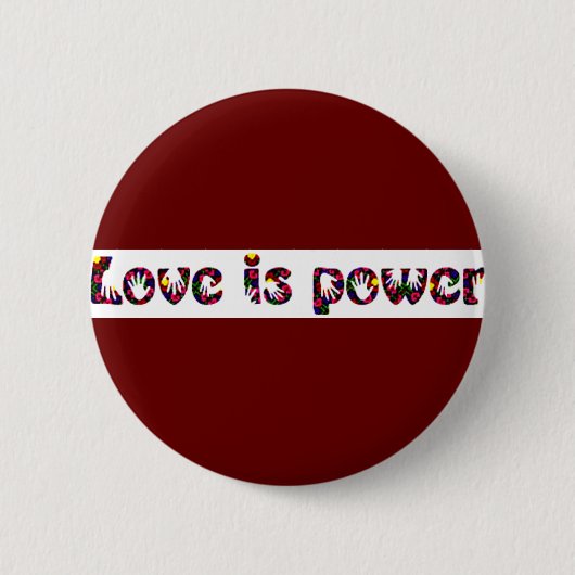 Liefde is Power_ Button (Voorkant)