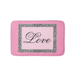 Liefde is prachtig badmat