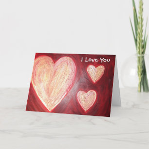 liefde is rood, Ik Hou Van Jou Kaart