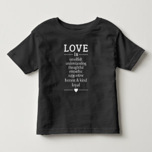 Liefde is ...shirten en jassen kinder shirts