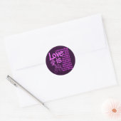 Liefde is ... stickers (Envelop)