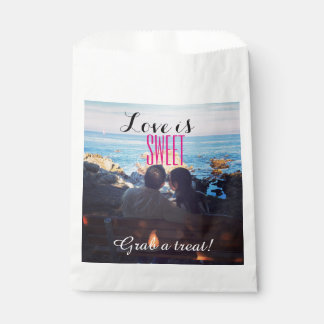 Liefde is Sweet Treat Bag Bedankzakje