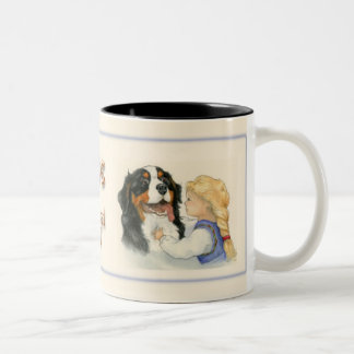 Liefde is... tweekleurige koffiemok