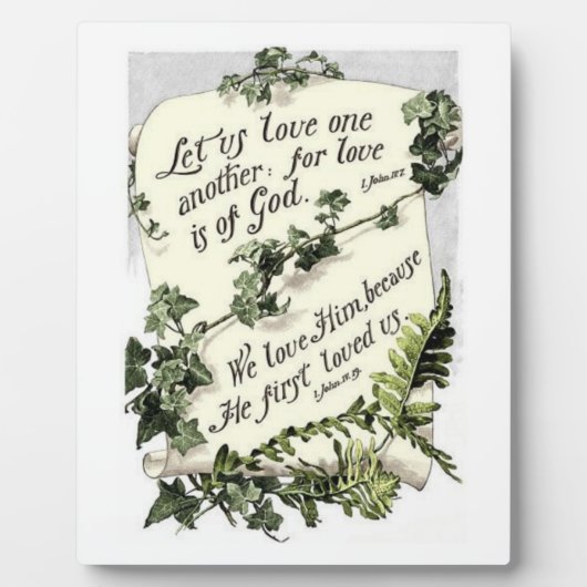 Liefde is van God Fotoplaat (Voorkant)