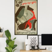 Liefde is verboden poster (Thuiskantoor)