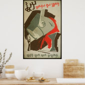 Liefde is verboden poster (Keuken)