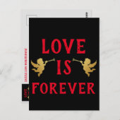 Liefde is voor altijd Briefkaart (Voorkant / Achterkant)