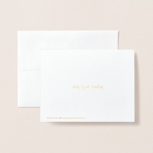 Liefde is Vriendelijke Folie Note Kaart (Met envelop)