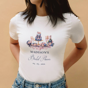 Liefde is zoet Persoonlijke Bruidsdouche T-shirt
