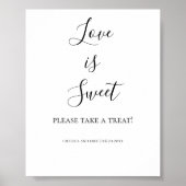 Liefde is zoet Poster (Voorkant)
