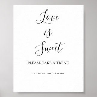 Liefde is zoet Poster