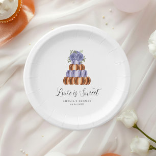 Liefde is zoete bruidsbabyshower uitnodiging papieren bordje