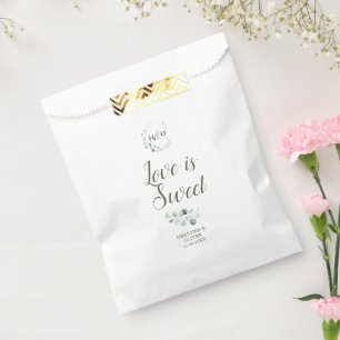 Liefde is Zoete Eucalyptus Tuin Bruiloft Bedankzakje