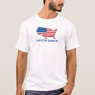 Liefde IT America Mannen Basic T T-shirt