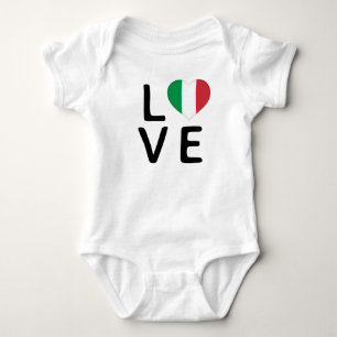 Liefde - Italiaanse vlag Romper