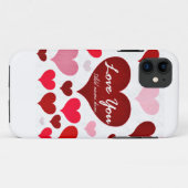 Liefde je! Case-Mate iPhone case (Achterkant (horizontaal))