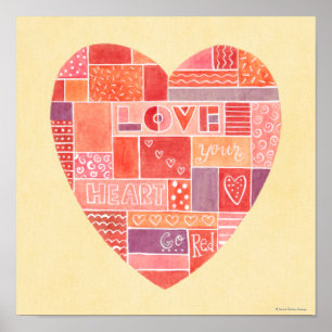 Liefde je hart Poster