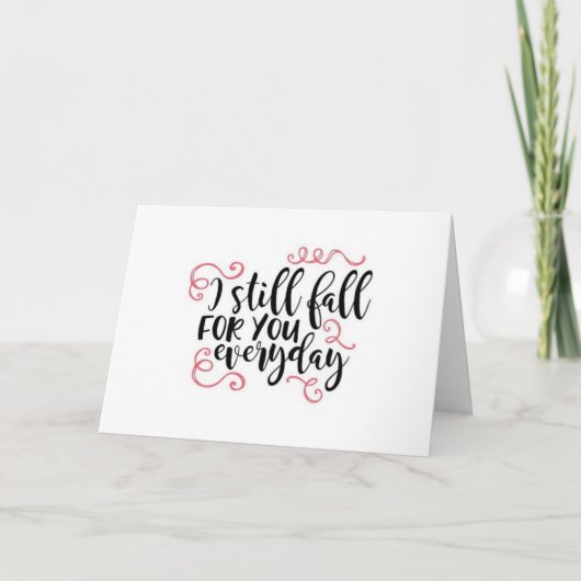 LIEFDE JE NU, LIEFDE JE ALTIJD-LIEFDESKAART KAART (Voorkant)