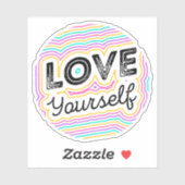 Liefde je zelf sticker (Vel)