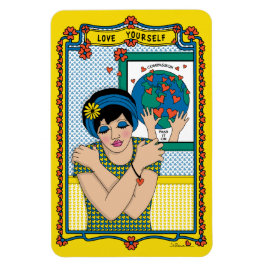 Liefde jezelf_B_4x6 koelkast Magnet Magneet