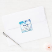 LIEFDE Joods Bruiloft Save the Date Heart Sticker (Envelop)