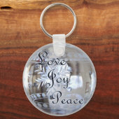 Liefde, Joy, Vrede! Sleutelhanger (Voorkant)