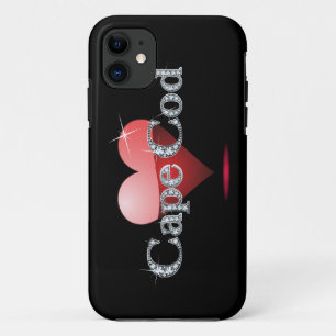 Liefde Kaap Cod "Diamond Bling" iPhone 11 Hoesje